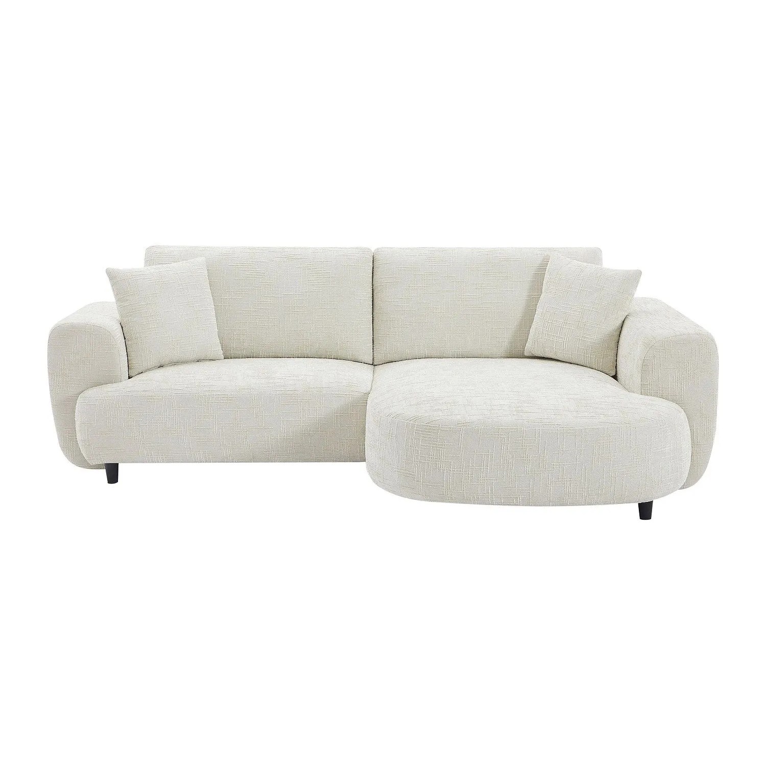 Vente-unique Sofa Ohne Schlafmöglichkeit Rulama Beige 250 cm