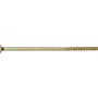 LUX Spanplattenschraube, Senkkopf, PZ-Antrieb, Ø 6x160 mm, gelb verzinkt, 50 Stück.