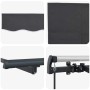 vidaXL Einziehbare Markise Anthrazit 350 x 200 cm 3329658_10