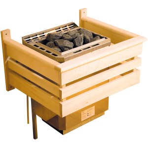 Weka Ofenschutzgitter 60x48 cm aus Fichtenholz für Saunaofen. Schutz vor Verbrennungen.