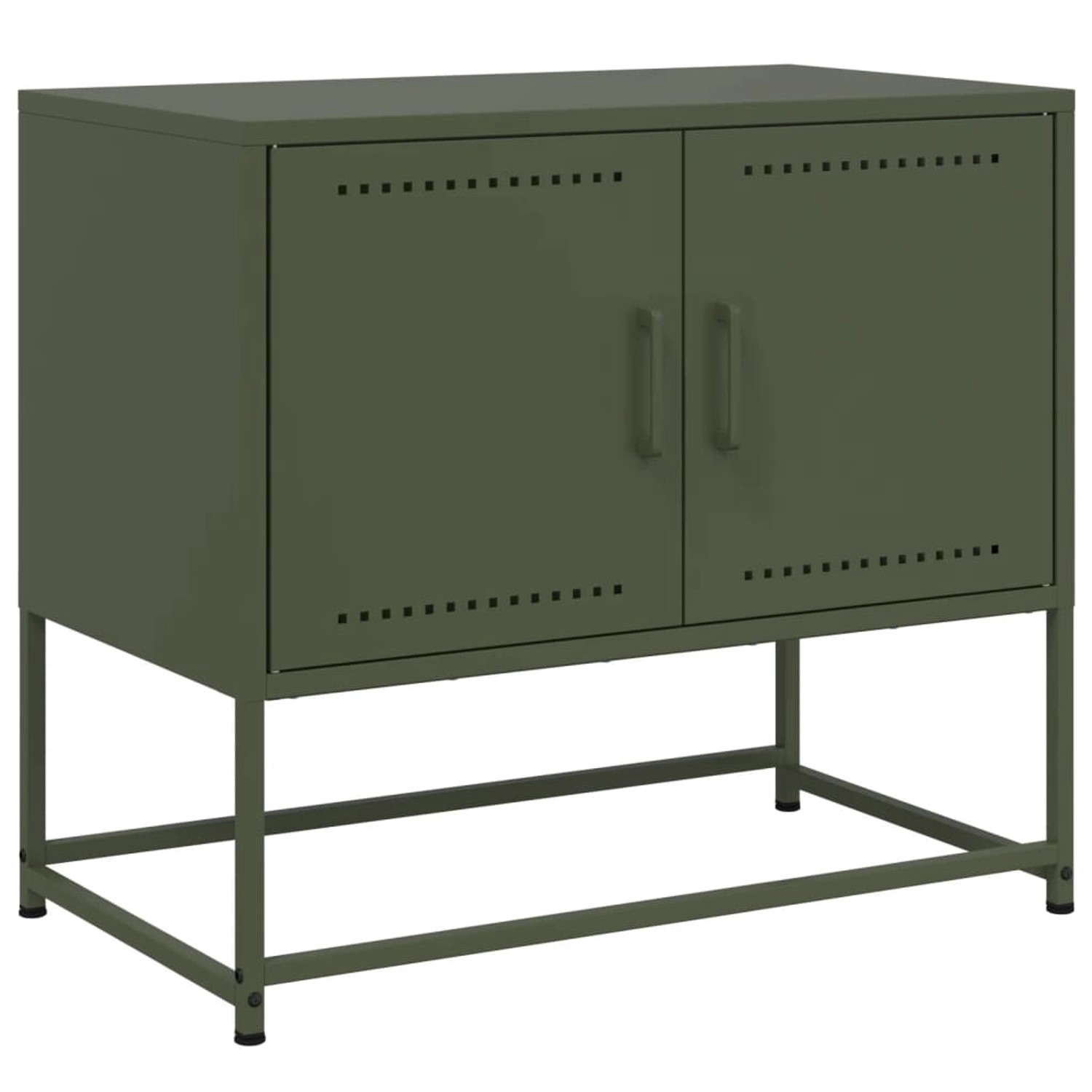 vidaXL TV-Schrank Olivgrün 68,5x39x60,5 cm Stahl 846474 günstig online kaufen