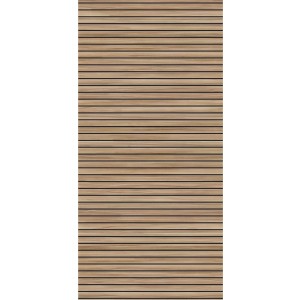 Breuer Duschrückwand im Scandi Holzdekor, 210x100 cm, aus Aluminium für Komplettduschen.