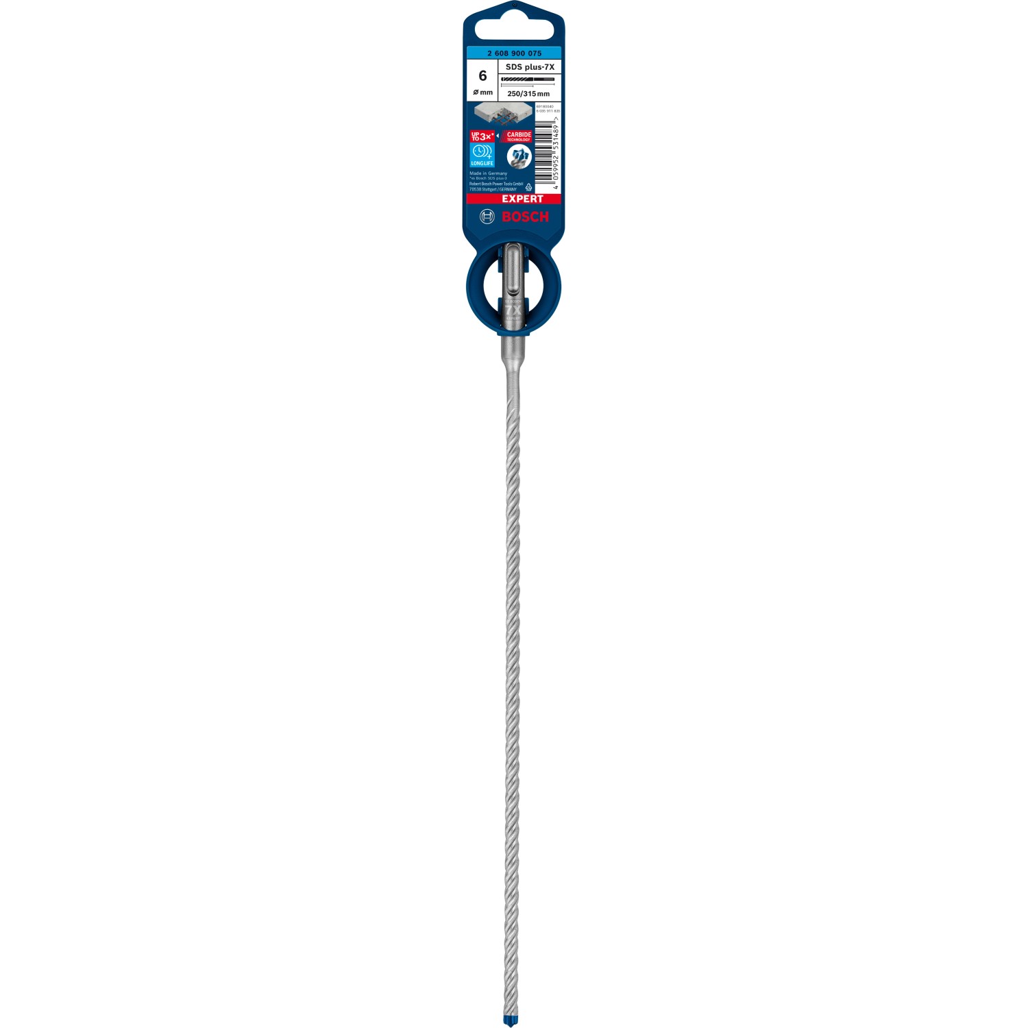 Bosch Expert Hammerbohrer SDS Plus-7X 6 mm x 250 mm x 315 mm günstig online kaufen