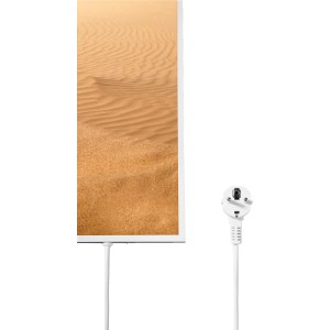 Könighaus Infrarotheizung mit Wüstenmotiv, 50x60 cm, 300W. Elektrische Heizung mit HD-Bilddruck.