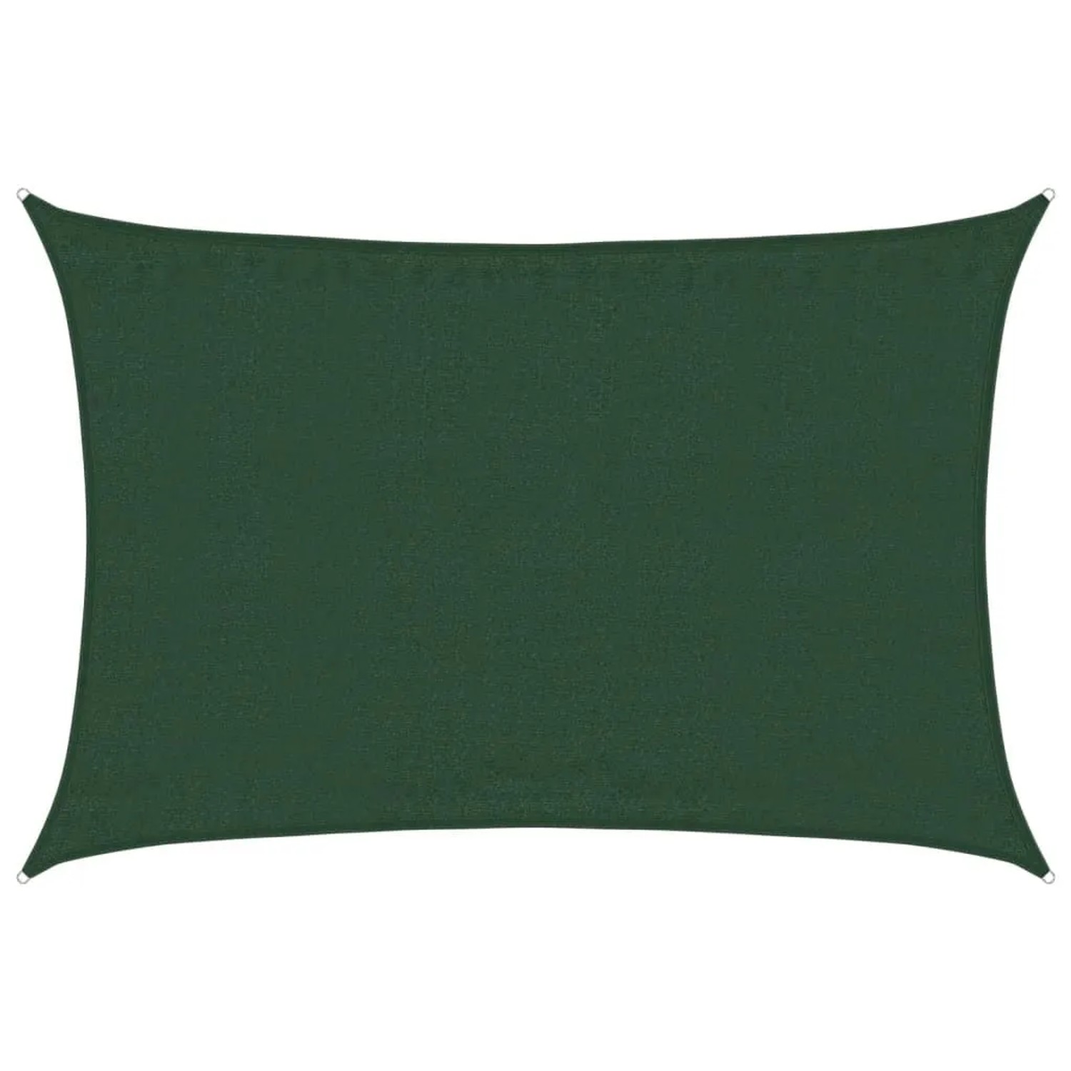 vidaXL Sonnensegel 160 g/m² Dunkelgrün 3,5x5 m HDPE 311462 günstig online kaufen