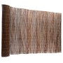 KARAT Weidenzaun, 100x500 cm, als Sichtschutz für Balkon und Garten, gerollt dargestellt.