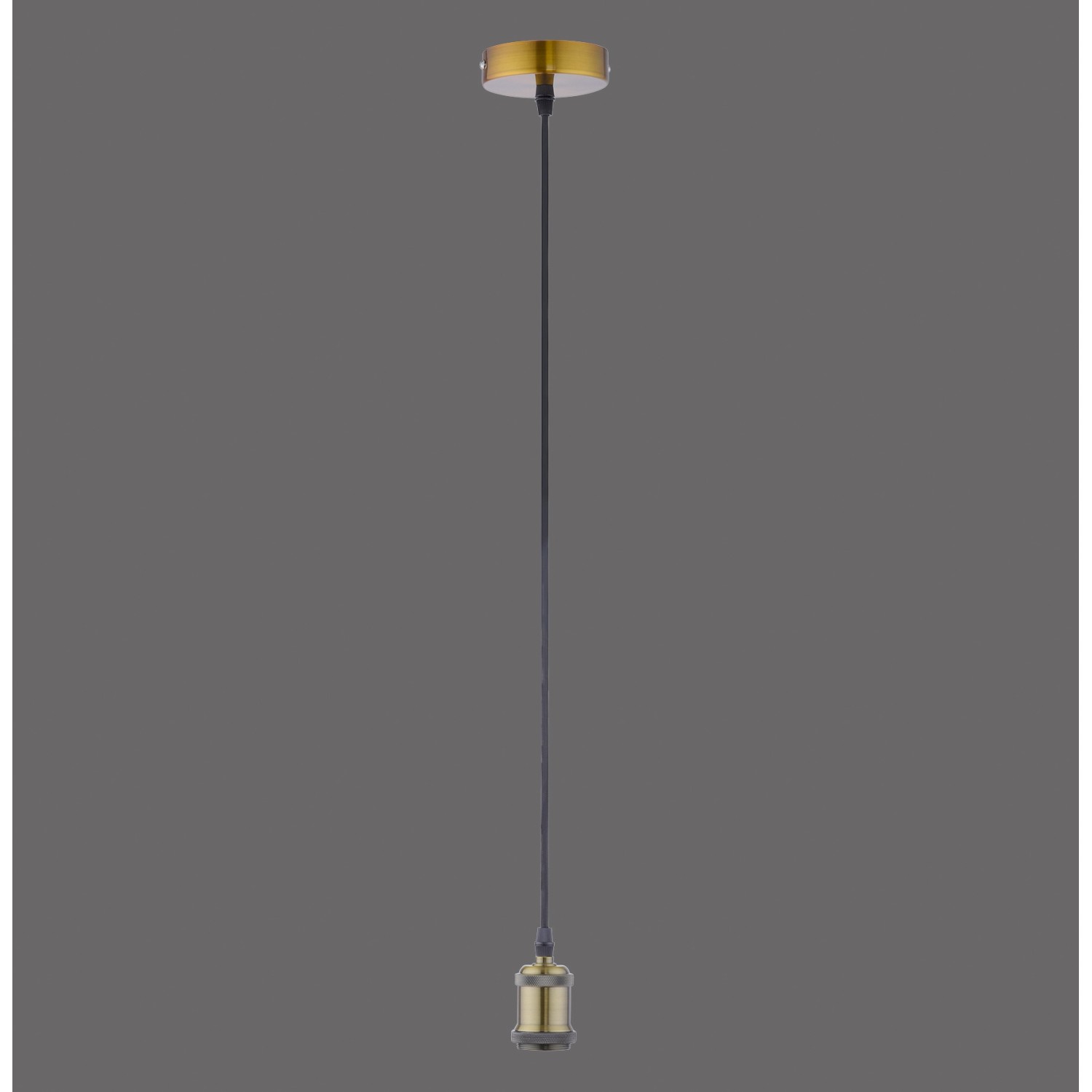 Pendelleuchte DIY Messing matt  E27 IP20