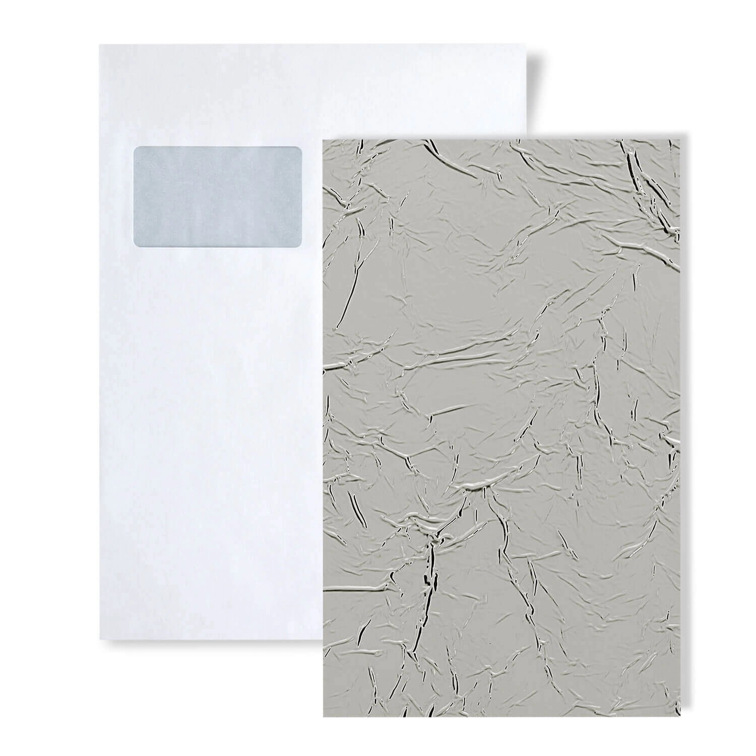 Wallface 1 MUSTERSTÜCK S-24945 DIN A5 Wandpaneel MUSTER CREPA Silver günstig online kaufen