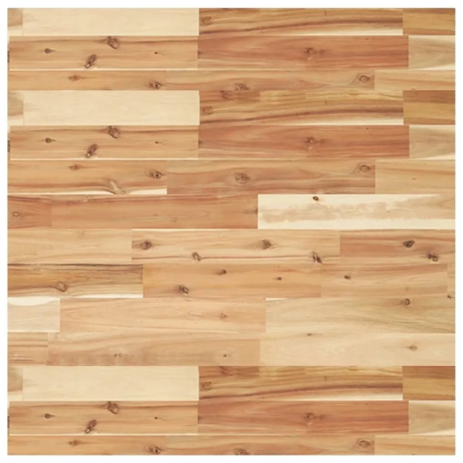 vidaXL Tischplatte Quadratisch 70x70x4 cm Massivholz Akazie 4008727