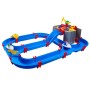 AquaPlay Wasserbahn Harbour, 63-teiliges Spieleset mit Hafenanlage, Booten und Spielfiguren.