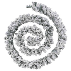 vidaXL Weihnachtsgirlande mit LED-Leuchten Grün 20 m PVC 4019671