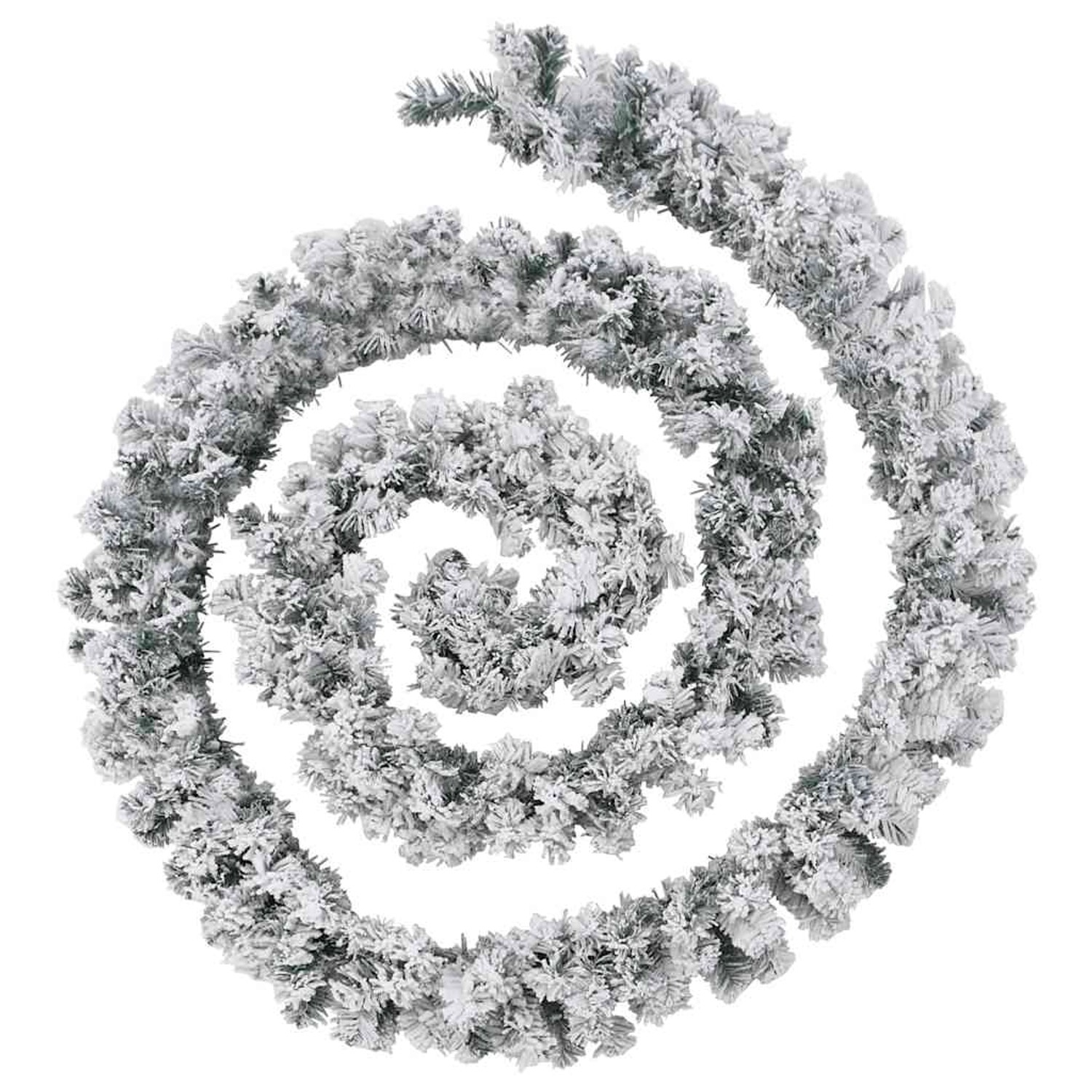 vidaXL Weihnachtsgirlande mit LED-Leuchten Grün 20 m PVC 4019671_3