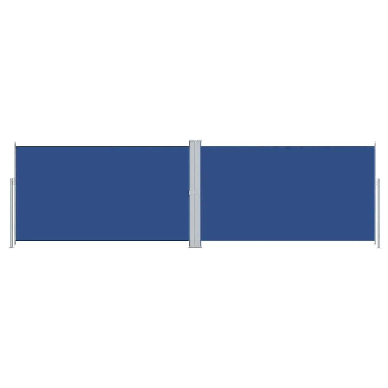 vidaXL Seitenmarkise Ausziehbar Blau 180x600 cm 318004