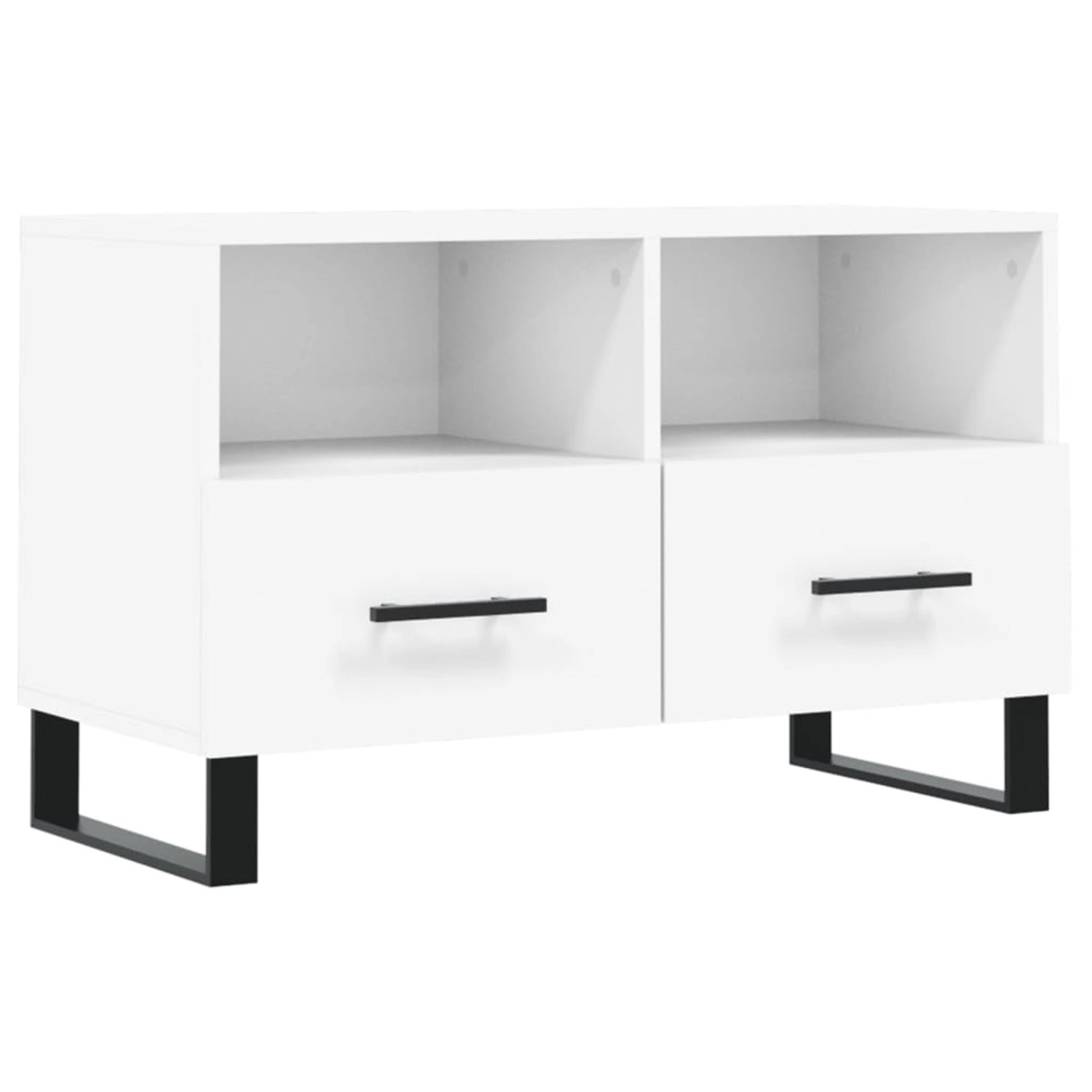 vidaXL TV-Schrank Weiß 80x36x50 cm Holzwerkstoff 828996 günstig online kaufen