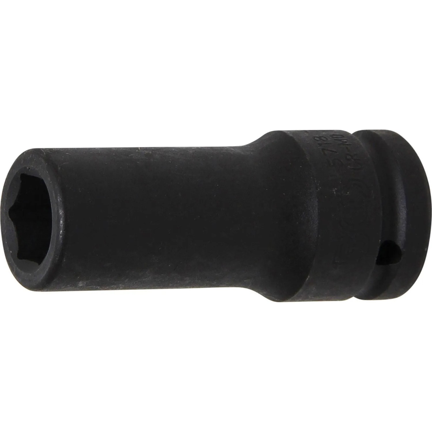 BGS Kraft Steckschlüssel Einsatz Sechskant Tief Antrieb Innenvierkant 20 Mm  3 4 Zoll  SW 18 Mm 5718