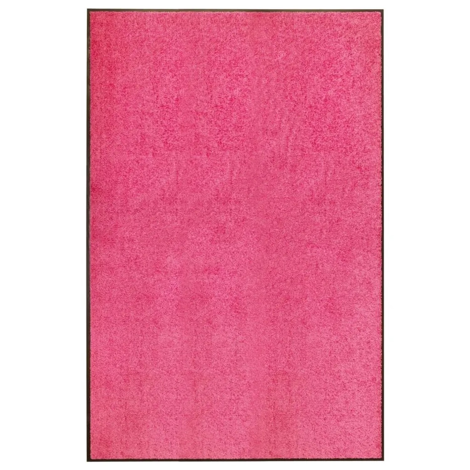 vidaXL Fußmatte Waschbar Rosa 120x180 cm 323450