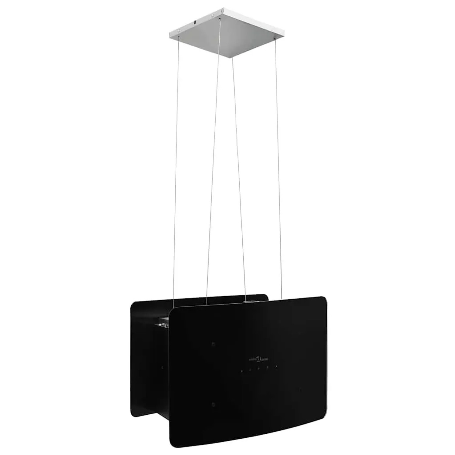 vidaXL Hängende Inselhaube Touch-Sensor LCD Gehärtetes Glas 51023