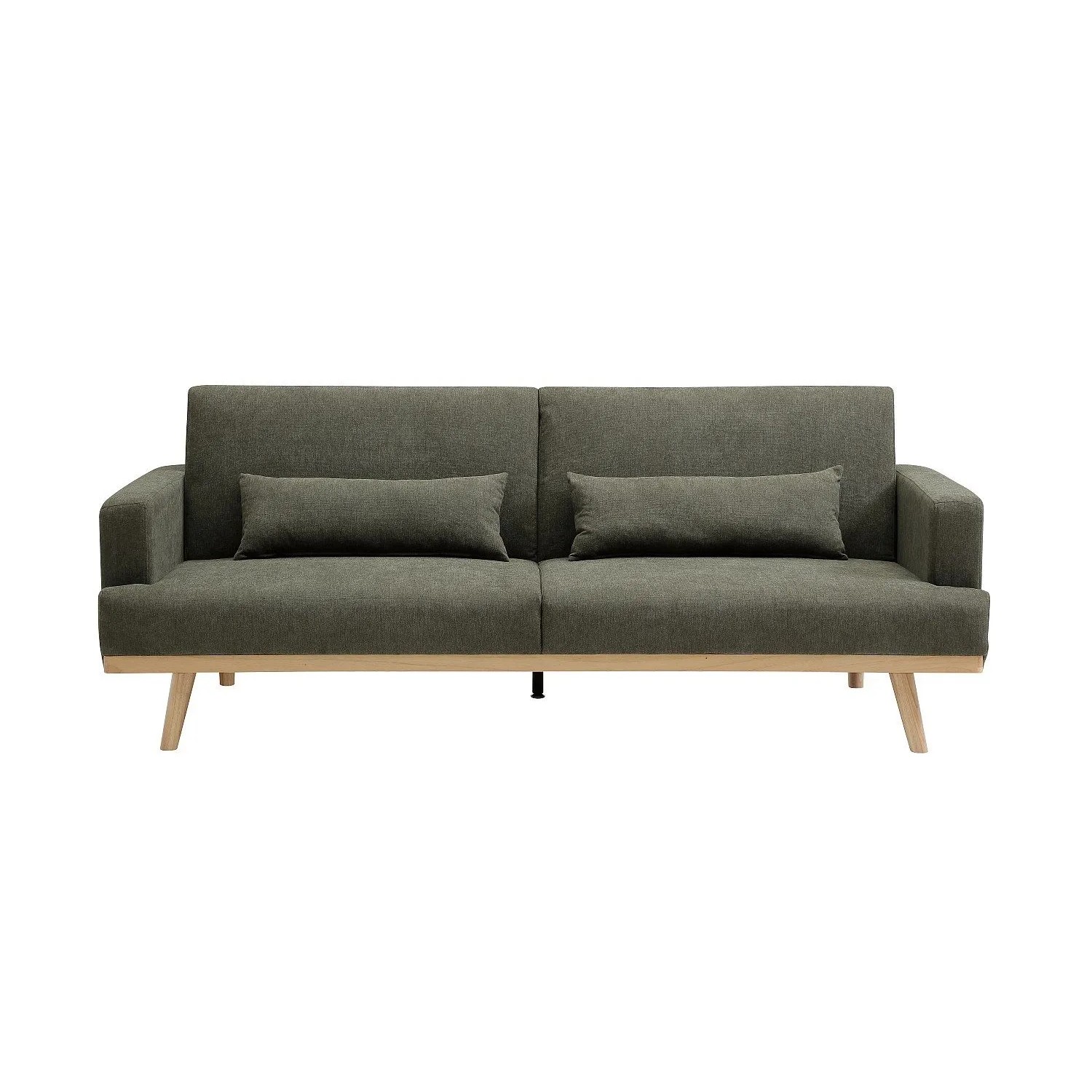 Vente-unique Schlafsofa Esme Grün 216 cm