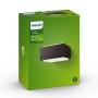 Verpackung der Philips MyGarden Hedgehog Außenwandleuchte in Anthrazit, 16x18,2cm.