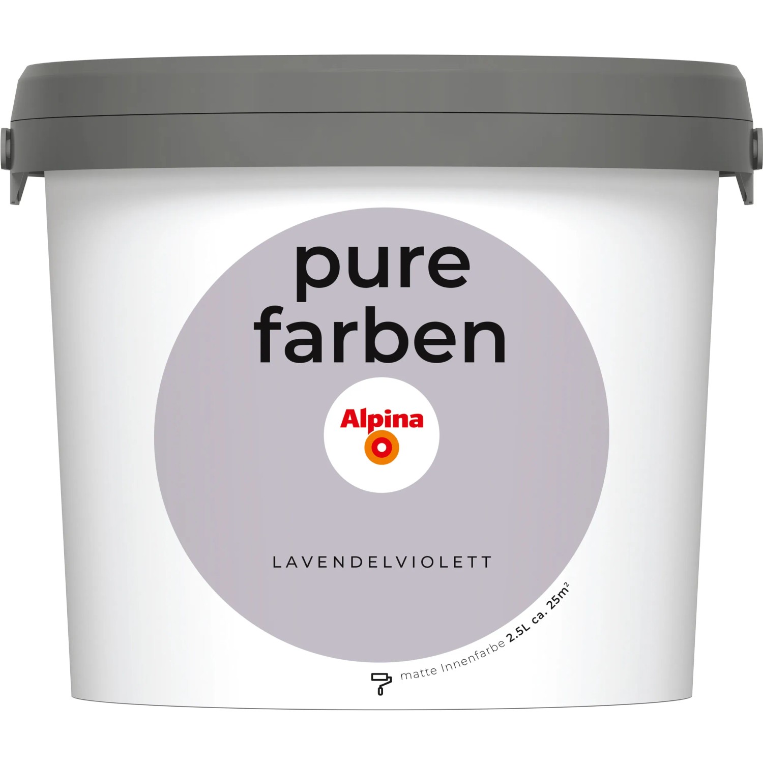 Alpina Wandfarbe Pure Farben Lavendelviolett 2,5,