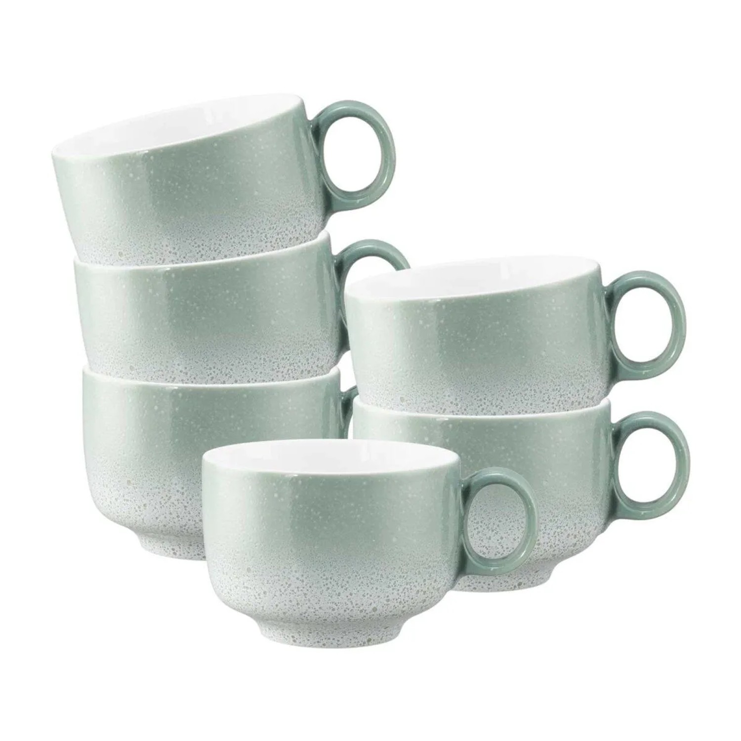 Seltmann Weiden Sento Home Milchkaffeetasse 350 ml 6er Set Aura Mint
