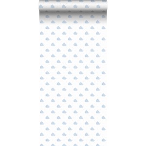 Sanders & Sanders Tapete Walen Blau Und Weiß 53 Cm X 10 M - 640563