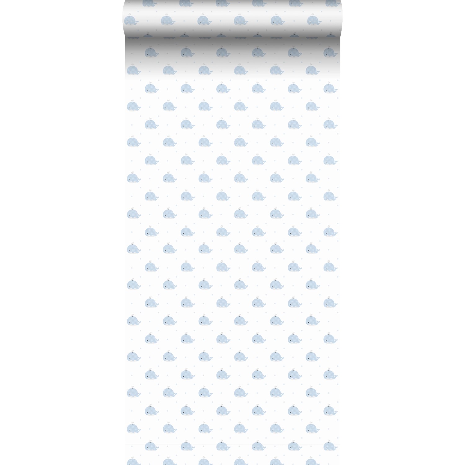 Sanders & Sanders Tapete Walen Blau Und Weiß 53 Cm X 10 M - 640563 günstig online kaufen