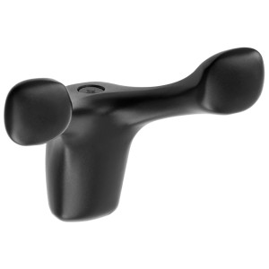 SOTECH Garderobenhaken LALCE II Schwarz Matt