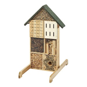 Kobolo Insektenhotel Insektenhaus BEE 40x67x82 cm Verschiedene Materialien