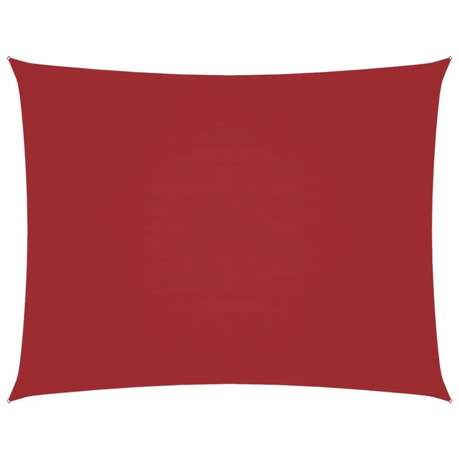 Furnicato Sonnensegel Oxford Gewebe Rechteckig 3x4 M Rot
