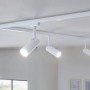 Paulmann URail LED-Schienenspot Tubo, signalweiß, neutralweißes Licht, flexible Ausrichtung.