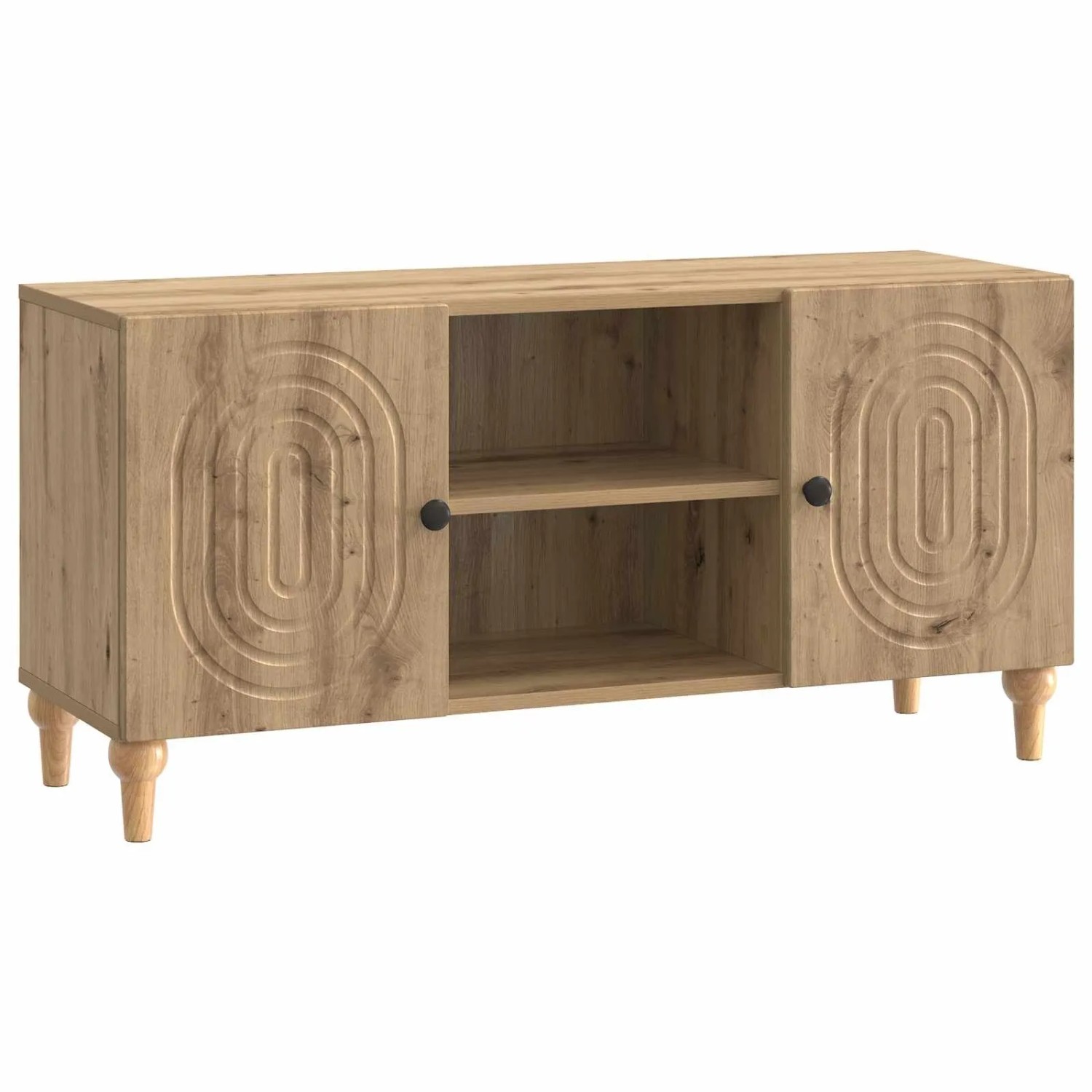 vidaXL TV-Schränk Artisan-Eiche 102 x 34,5 x 50 cm Holzwerkstoff 894244