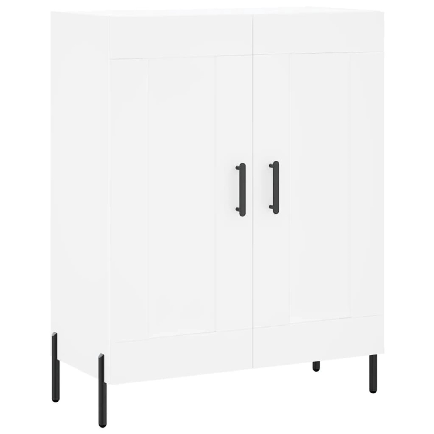 vidaXL Sideboard Weiß 69,5x34x90 cm Holzwerkstoff 830204 günstig online kaufen