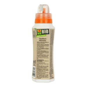 Compo BIO Hochbeetaktivator, 500ml Flasche für aktives Bodenleben im Hochbeet.