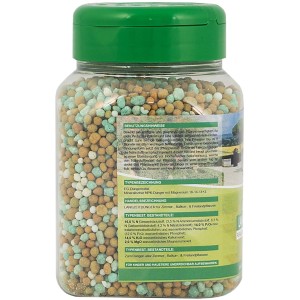 Pflanzwerk® Universal Langzeitdünger, 500g, für Balkon- und Kübelpflanzen. NPK-Dünger in transparenter Dose.