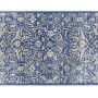 Wenko Badteppich Naxos, 60x100 cm, mehrfarbig mit blau-beige Vintage-Muster.