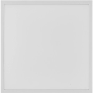 Quadratisches, weißes Ledvance Smart LED-Panel Planon Plus mit Rahmen und Hintergrundbeleuchtung.