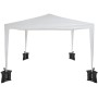 Tectake 4Er Set Pavillon Gewichte Saborra Mit Sand Befüllbar Wasserdicht und Strapazierfähig 36 x 0 50 x 33 cm Schwarz_2
