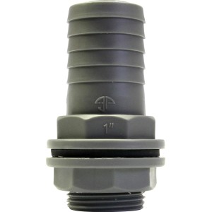 Arves Schlauchtülle für 32 mm Schläuche, Zubehör für Regentonnen und Wasserzapfstellen.