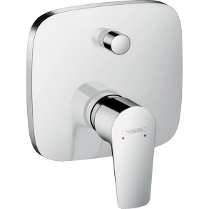 Hansgrohe Talis E Wannenarmatur Unterputz in Chrom mit Hebel und Sicherungskombination.