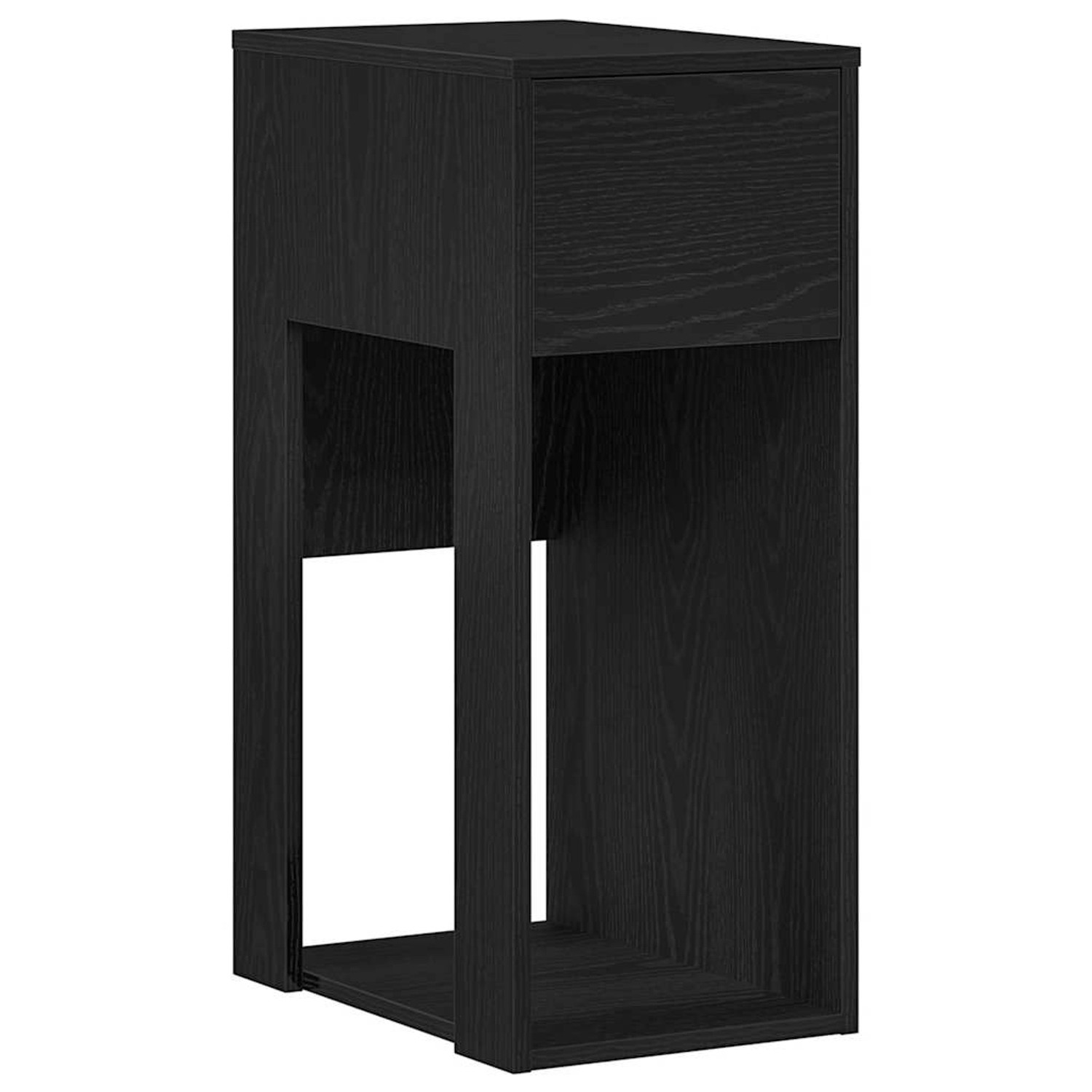 vidaXL Computerschrank mit Schublade Schwarz 30x44x74 cm 858732