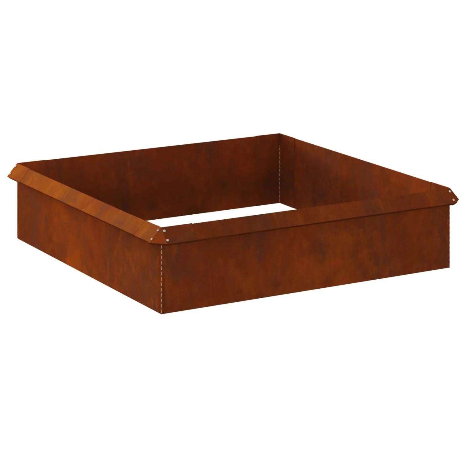 vidaXL Schneckenzauns 8 Stk Rostig Wetterfeststahl 874881