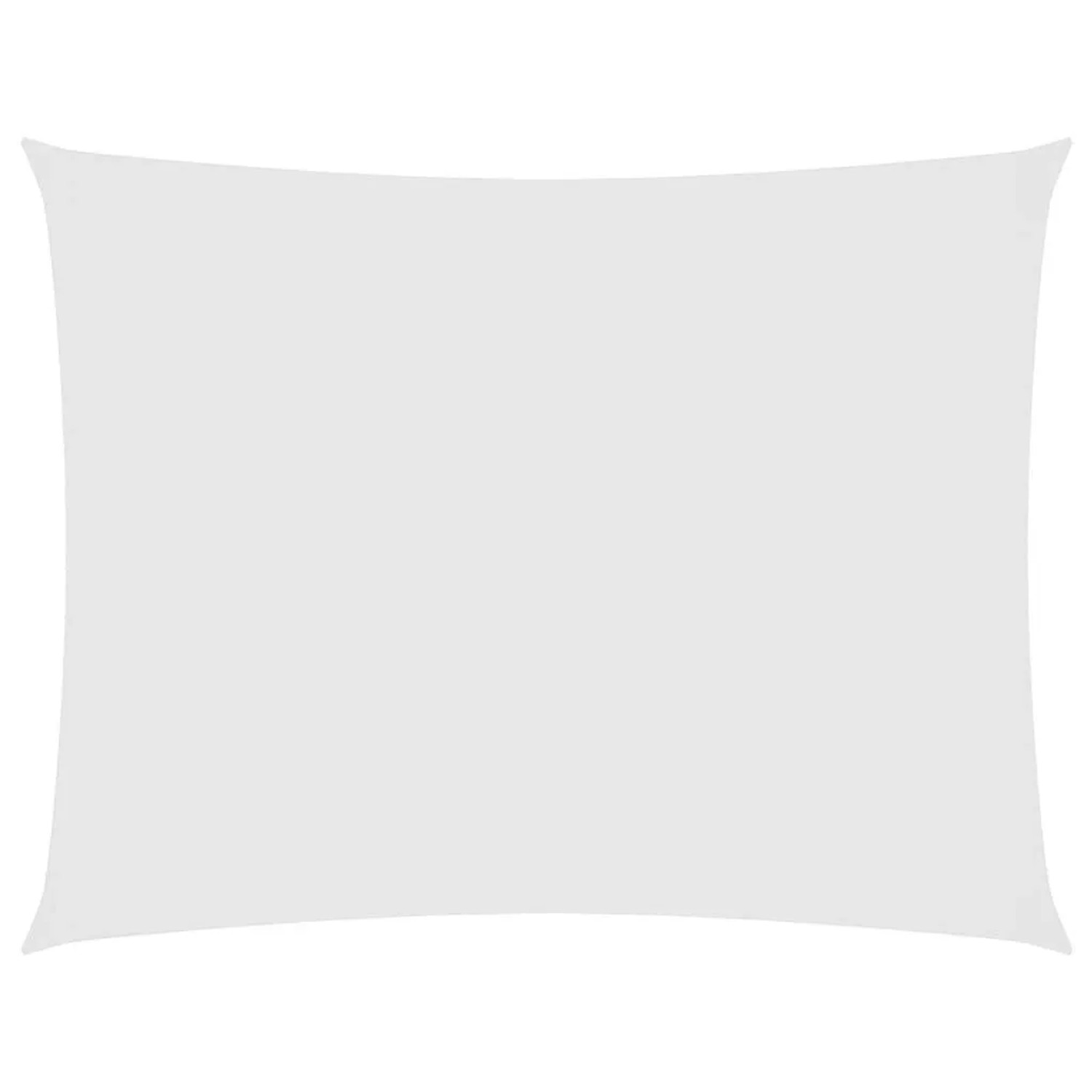 vidaXL Sonnensegel Oxford-Gewebe Rechteckig 5x6 m Weiß 135274