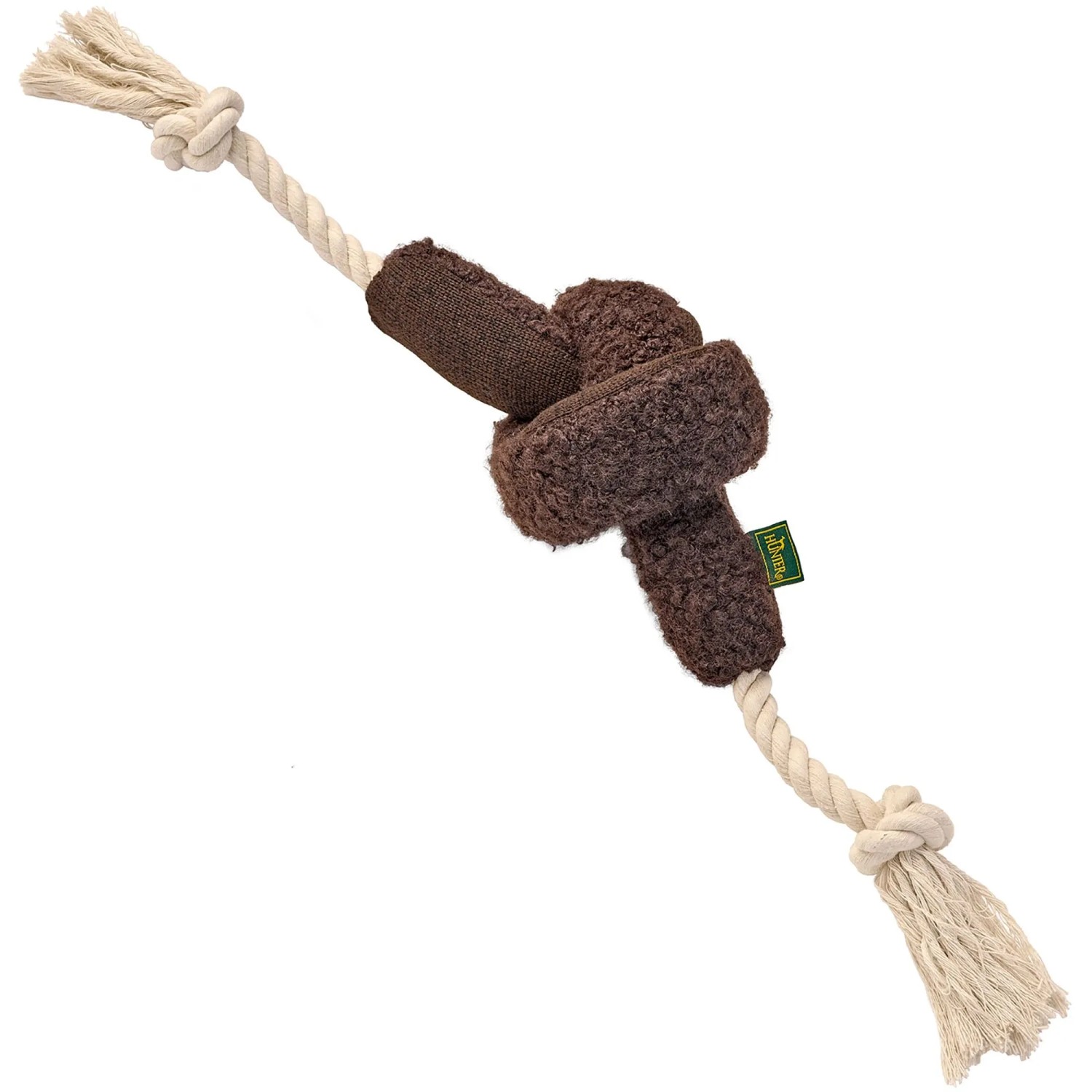 HUNTER Tauspielzeug Madrid Seilspielzeug Braun 92 cm
