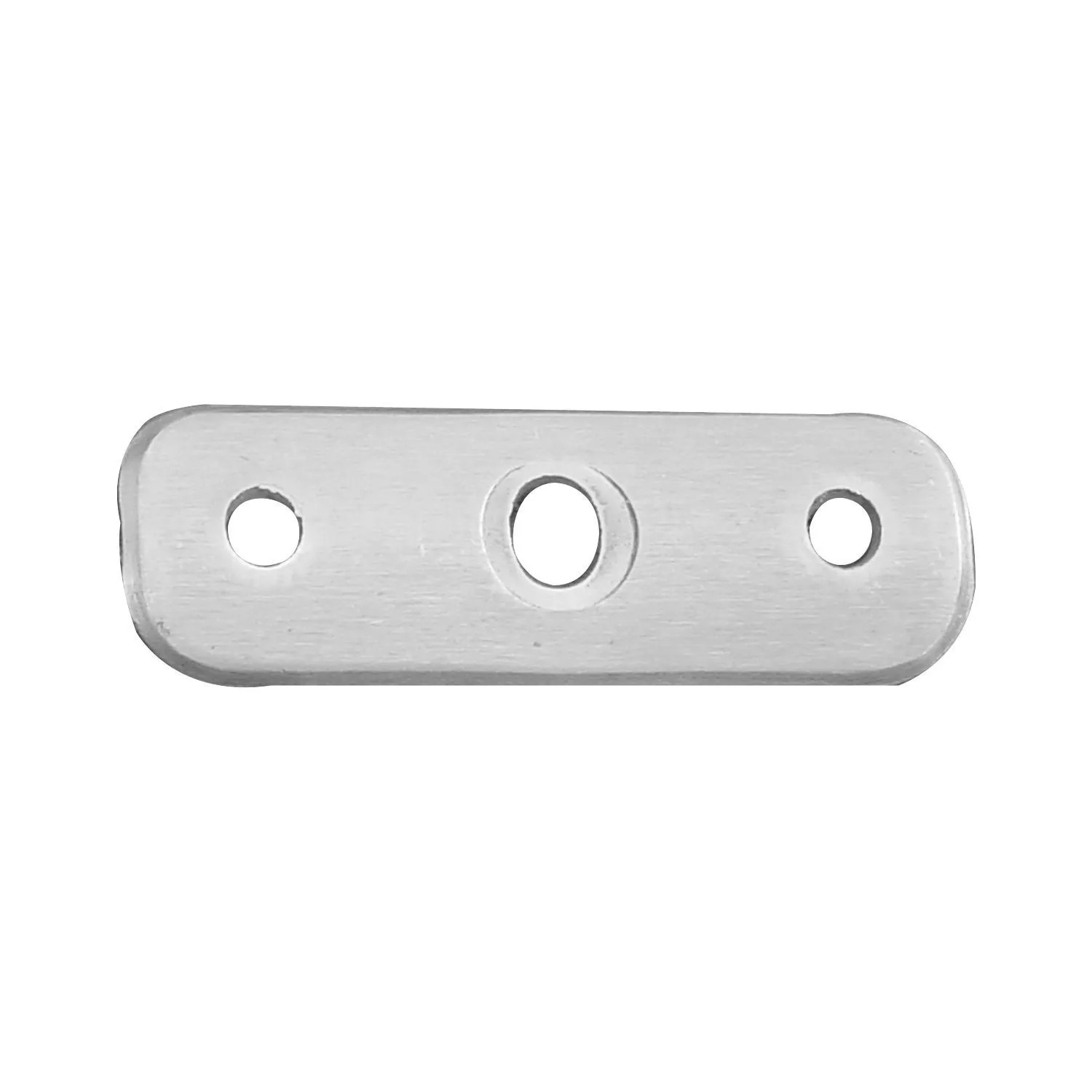 SCHÖSSWENDER Handlaufträger-Platte Flach 65x20 mm Edelstahl V2A