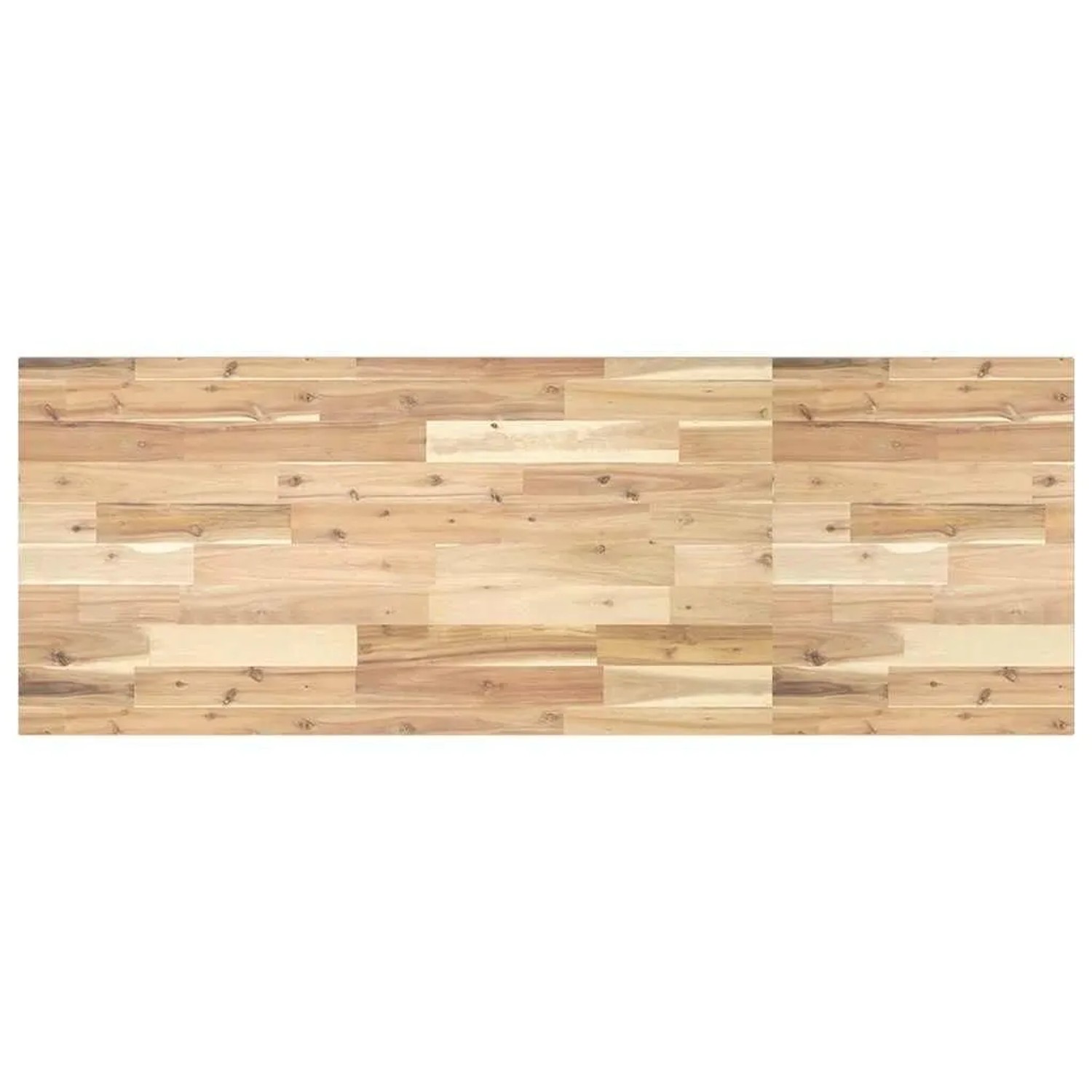 vidaXL Schreibtischplatte Unbehandelt 160x50x2 cm Massivholz Akazie 3279724