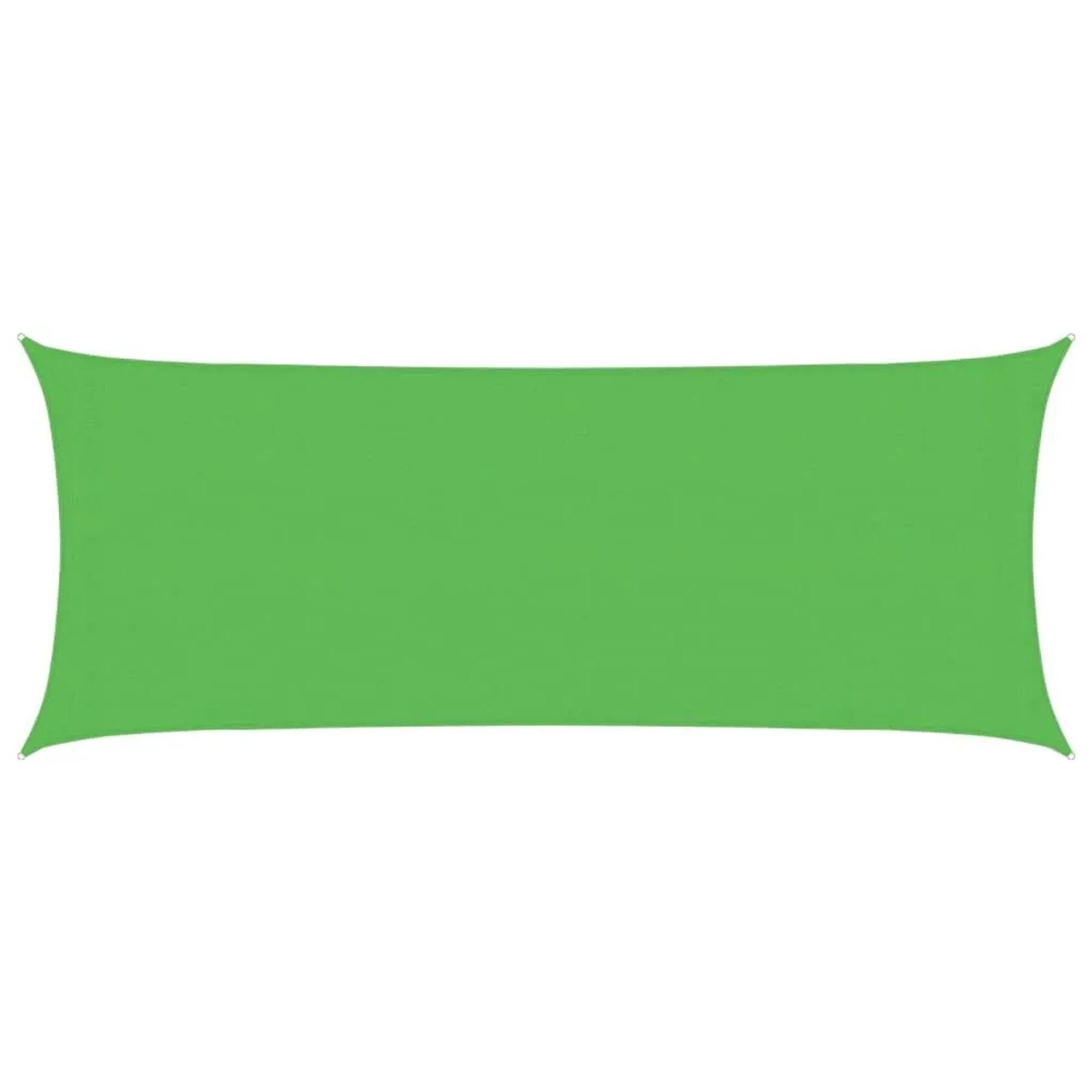 vidaXL Sonnensegel 160 g/m² Hellgrün 2x4,5 m HDPE 311285