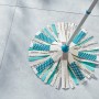 Leifheit Ersatzkopf Power Mop 3 in 1 für Reinigungsgeräte, mit Mikrofaser- und Scheuerstreifen.