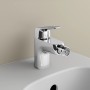 Ideal Standard Ceraflex Bidetarmatur in Chrom, modernes Design für das Badezimmer.