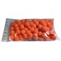 Ich-Zapfe Reinigungsschwämmchen, 100 orangefarbene Schwammgummikugeln (9,5 mm) im Beutel für 7 mm Leitungen.